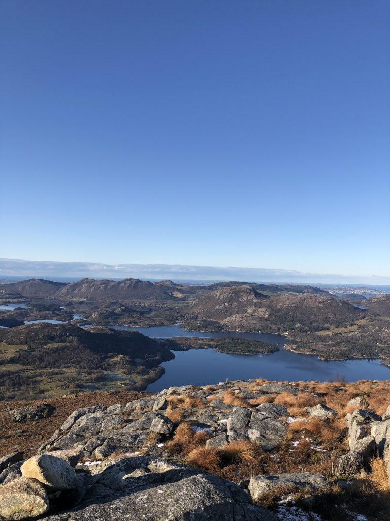 Utsikten fra Kjøllenuten