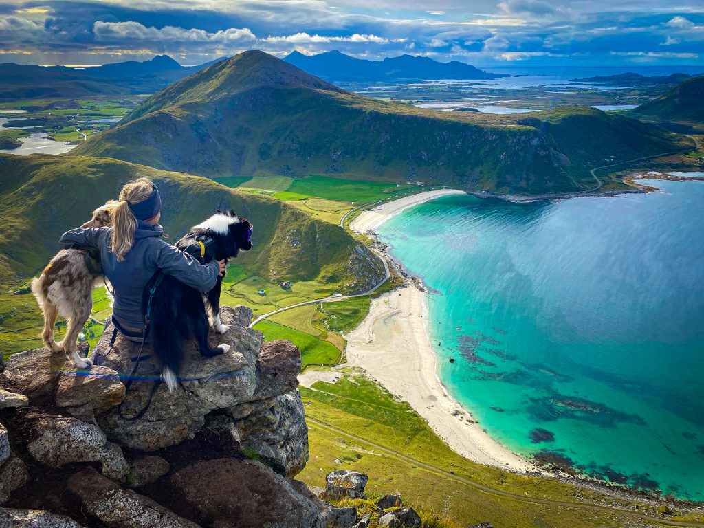 Utsikt fra Mannen i Lofoten